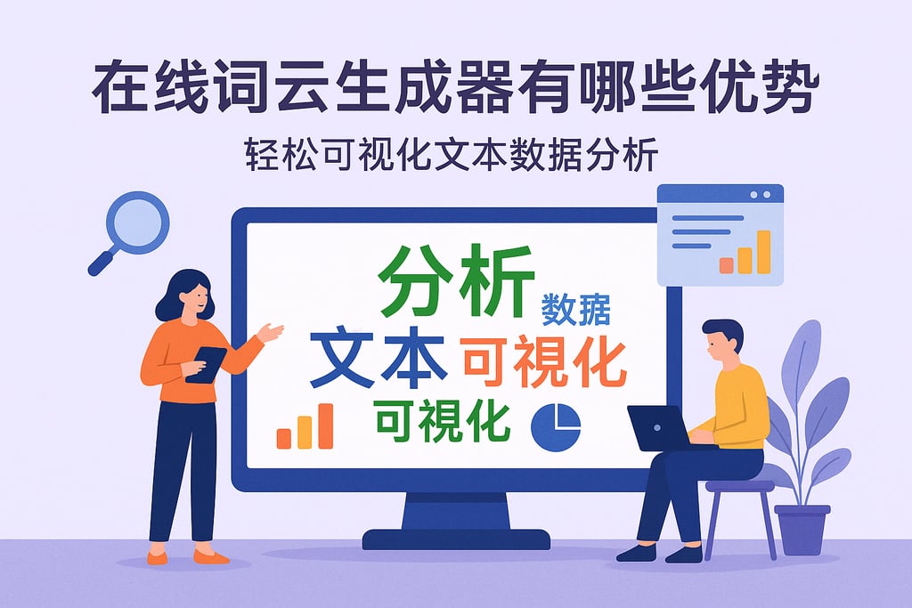 在线词云生成器有哪些优势？轻松可视化文本数据分析