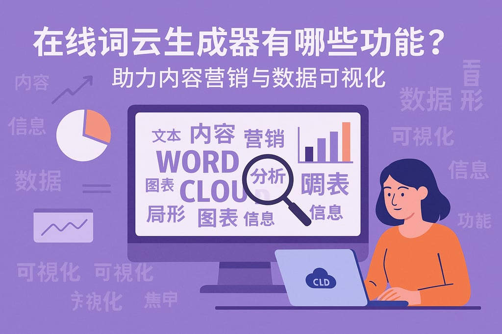 在线词云生成器有哪些功能？助力内容营销与数据可视化