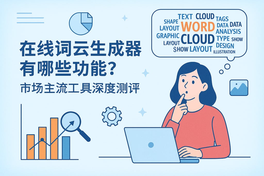 在线词云生成器有哪些功能？市场主流工具深度测评