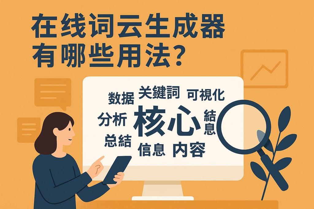 在线词云生成器有哪些用法？快速提炼文本核心信息