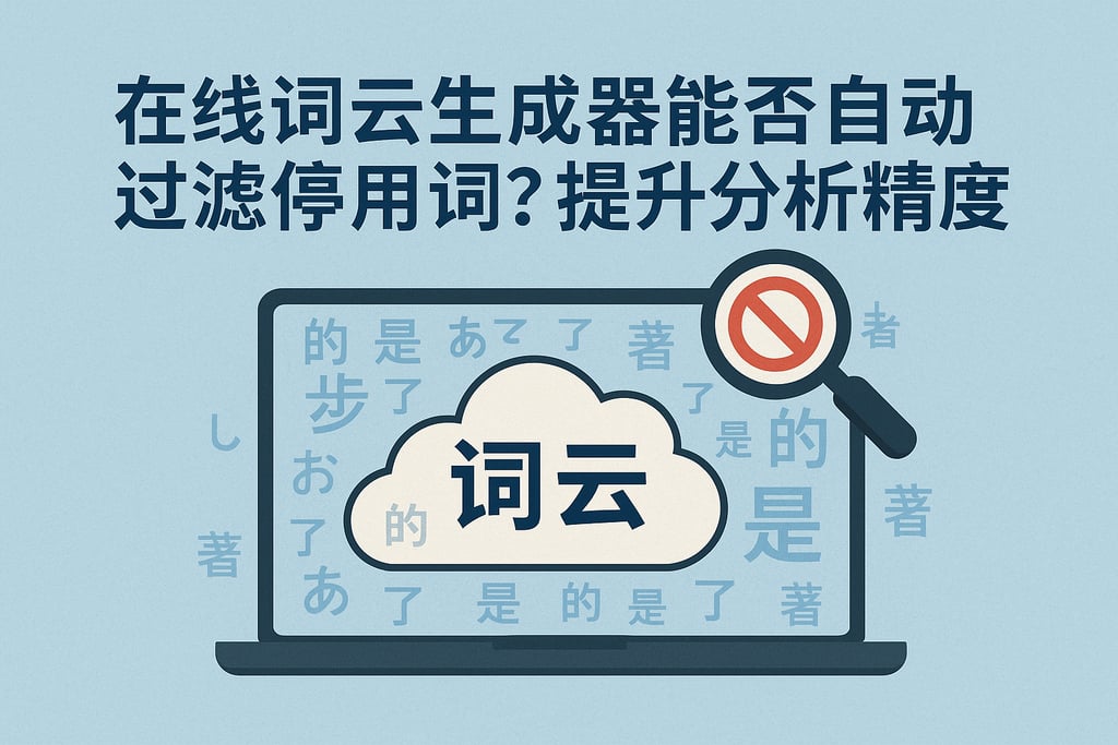 在线词云生成器能否自动过滤停用词？提升分析精度