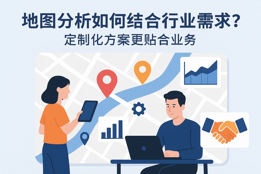 地图分析如何结合行业需求？定制化方案更贴合业务