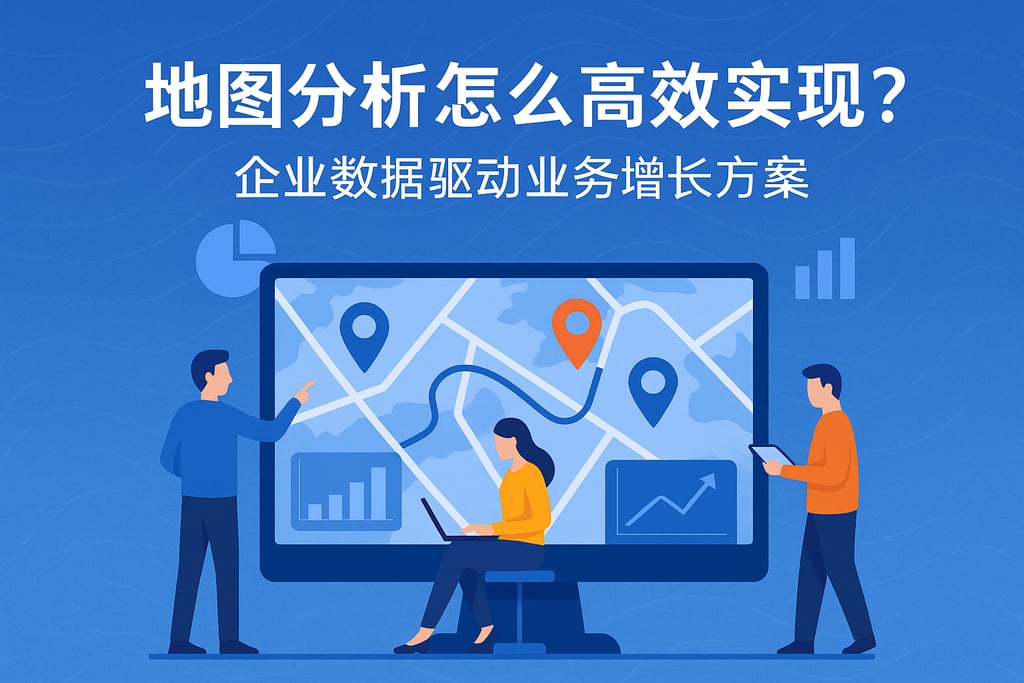 地图分析怎么高效实现？企业数据驱动业务增长方案