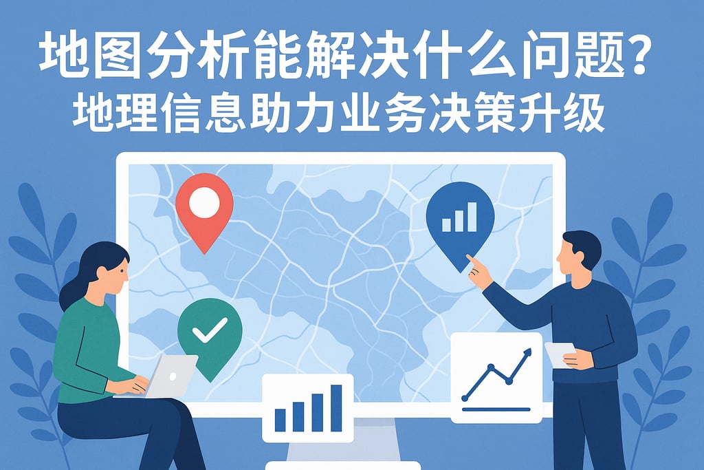 地图分析能解决什么问题？地理信息助力业务决策升级
