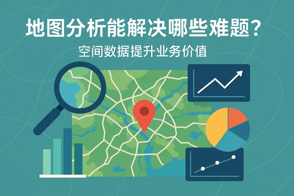 地图分析能解决哪些难题？空间数据提升业务价值