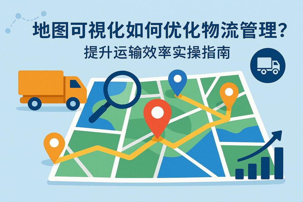 地图可视化如何优化物流管理？提升运输效率实操指南