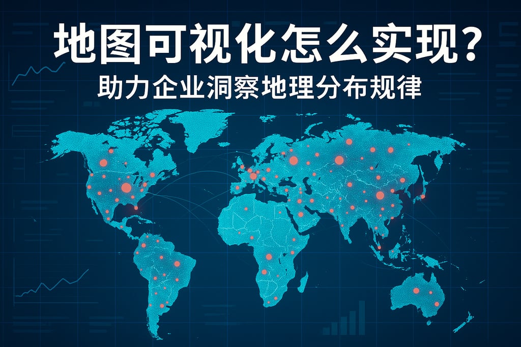 地图可视化怎么实现？助力企业洞察地理分布规律