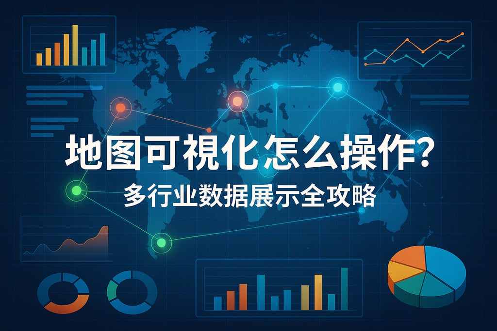 地图可视化怎么操作？多行业数据展示全攻略