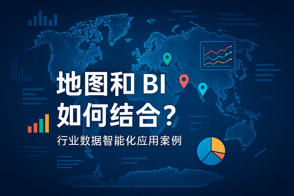 地图和BI如何结合？行业数据智能化应用案例
