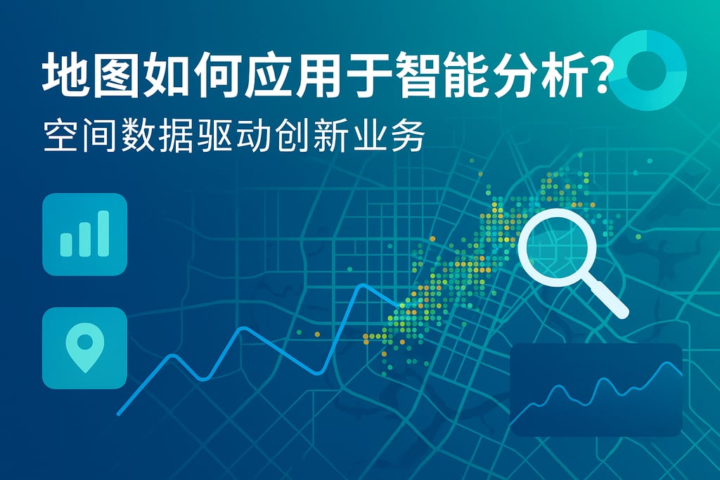 地图在智能分析中如何应用？空间数据驱动创新业务