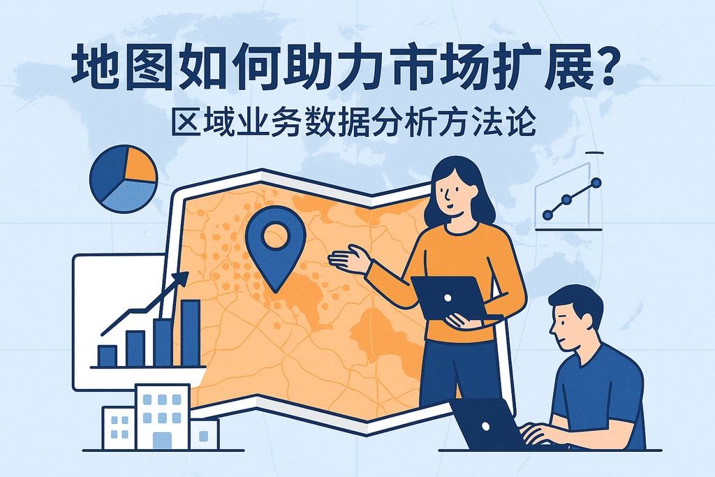 地图如何助力市场扩展？区域业务数据分析方法论