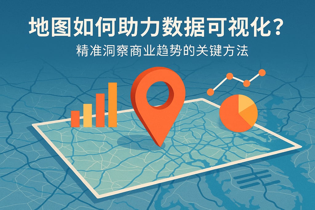 地图如何助力数据可视化？精准洞察商业趋势的关键方法