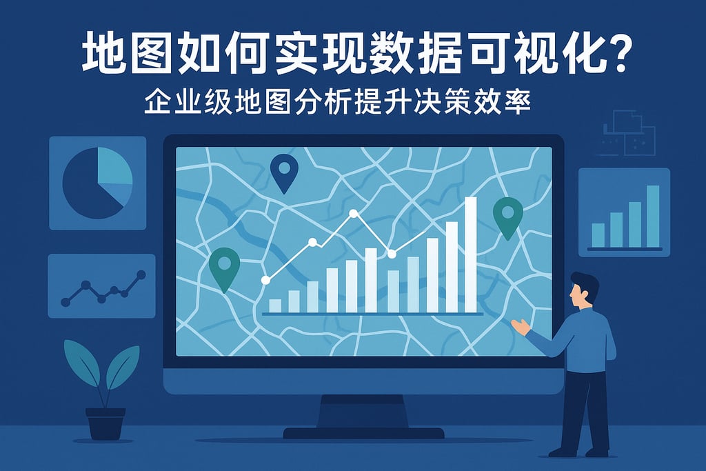 地图如何实现数据可视化？企业级地图分析提升决策效率