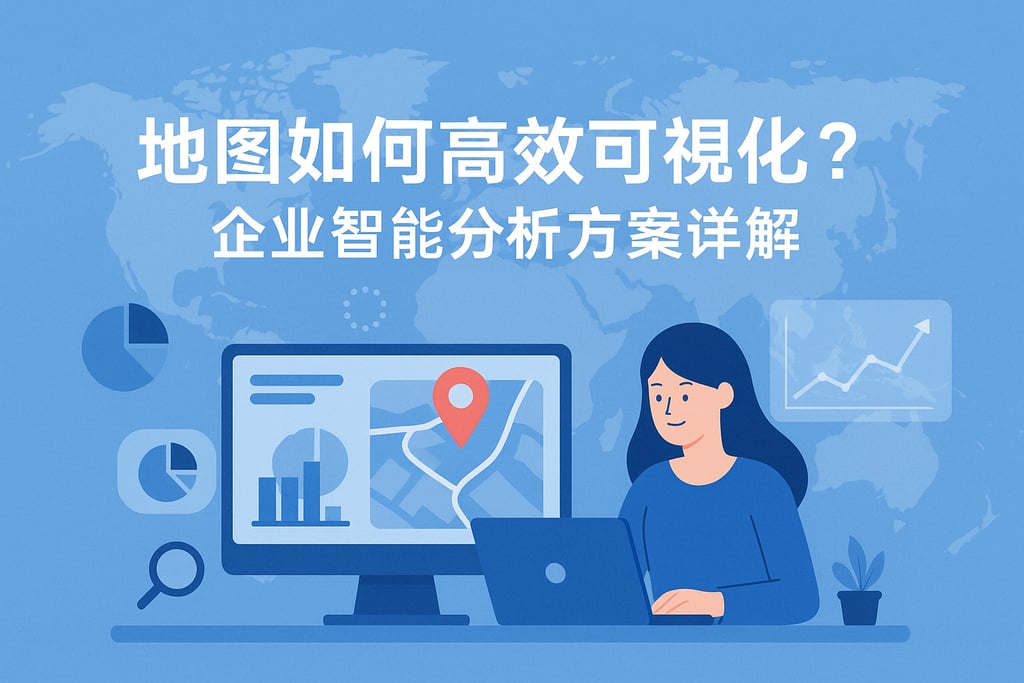 地图如何高效可视化？企业智能分析方案详解