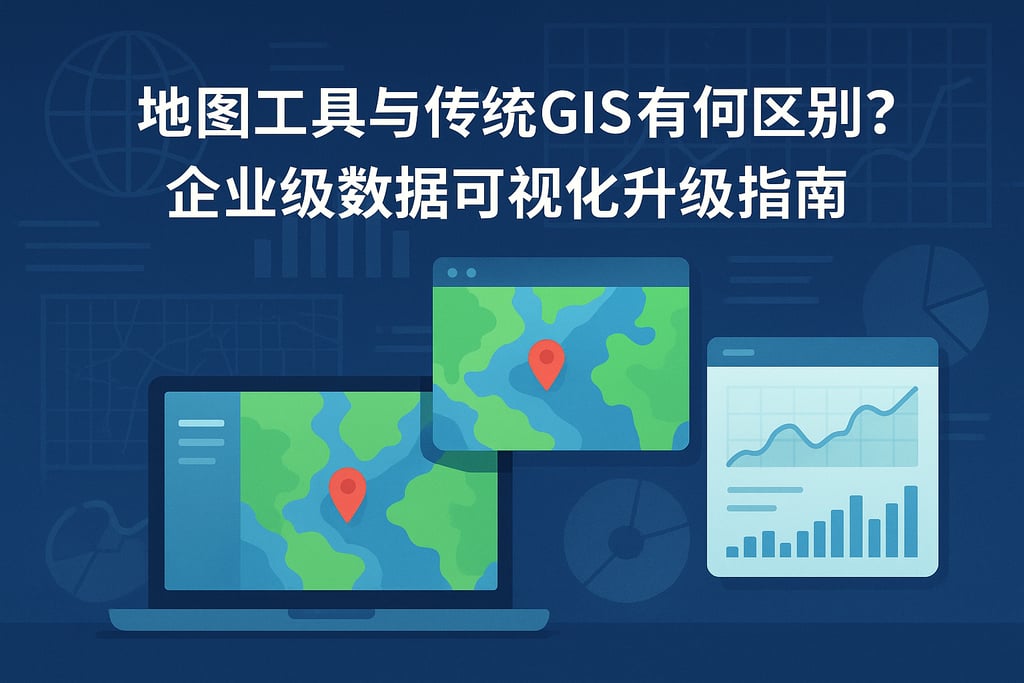 地图工具与传统GIS有何区别？企业级数据可视化升级指南