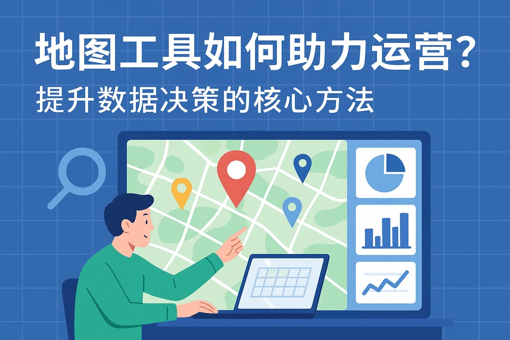 地图工具如何助力运营？提升数据决策的核心方法