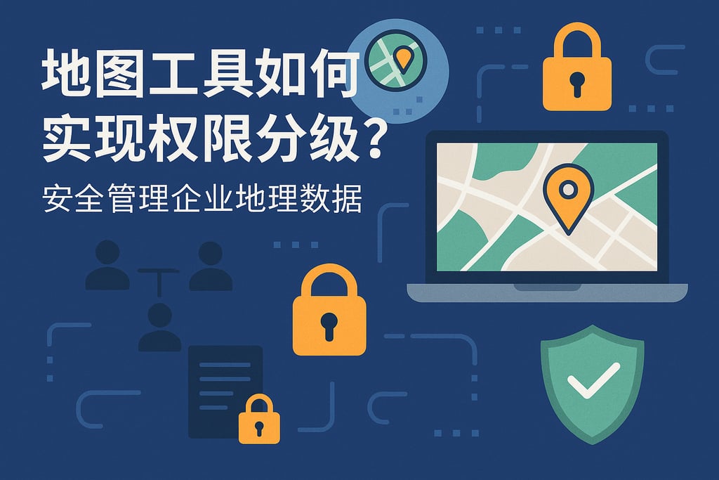 地图工具如何实现权限分级？安全管理企业地理数据