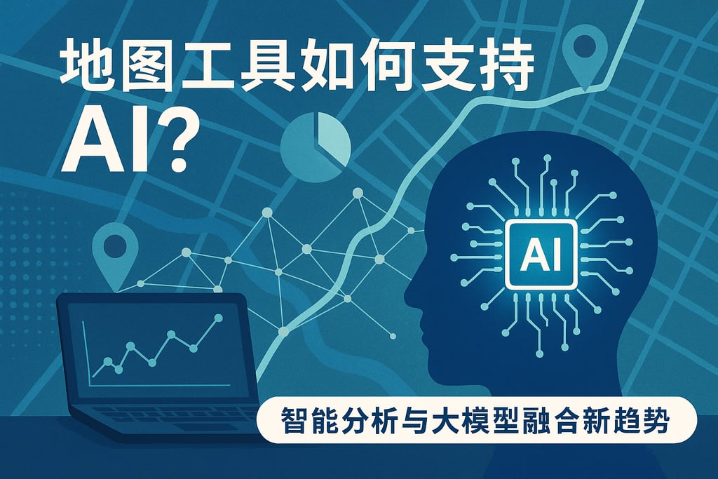 地图工具如何支持AI？智能分析与大模型融合新趋势