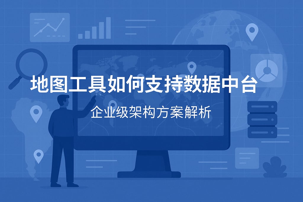 地图工具如何支持数据中台？企业级架构方案解析