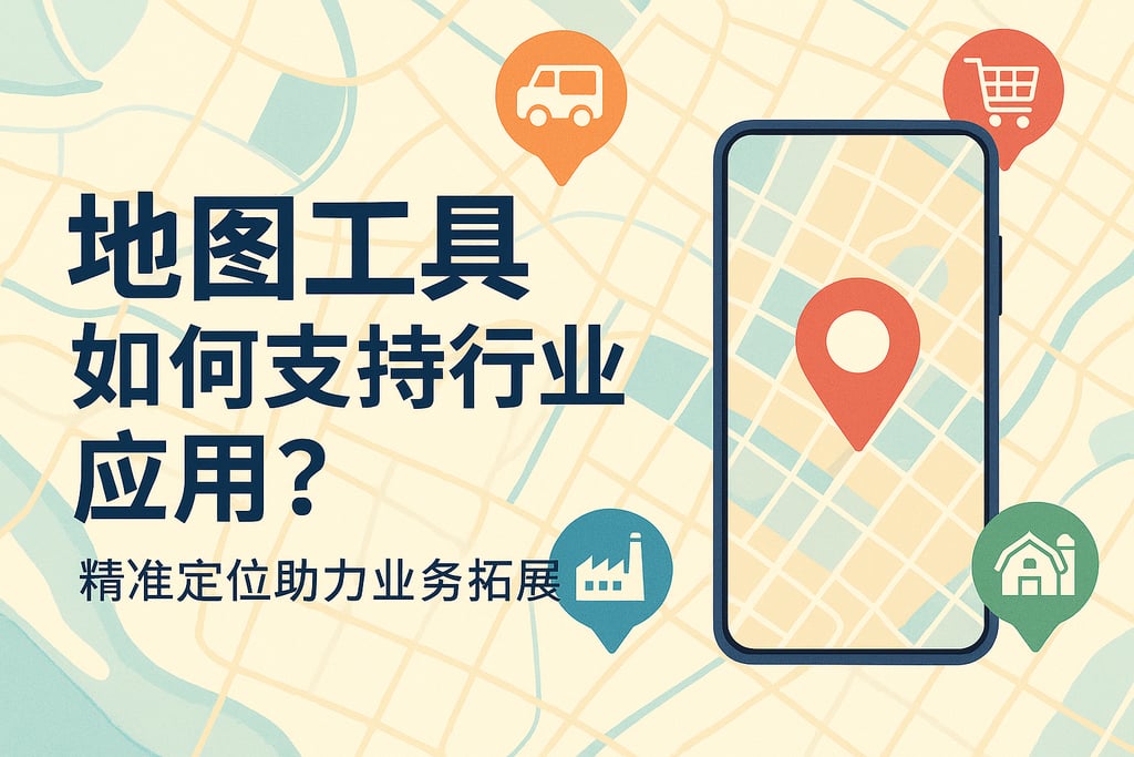 地图工具如何支持行业应用？精准定位助力业务拓展