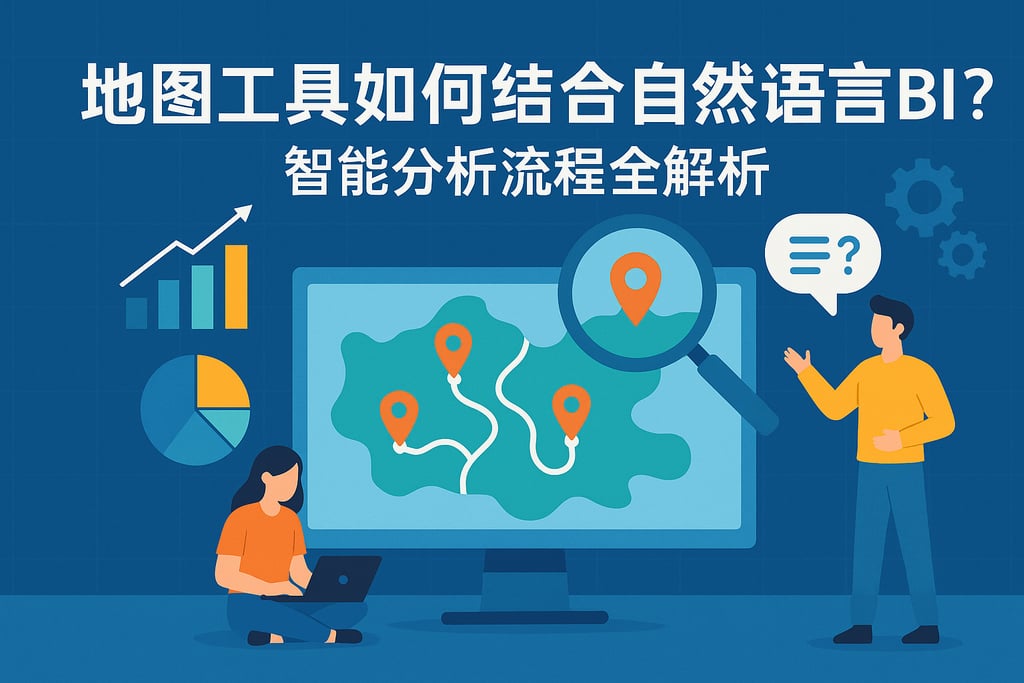 地图工具如何结合自然语言BI？智能分析流程全解析
