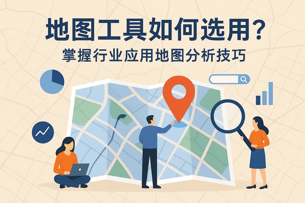 地图工具如何选用？掌握行业应用地图分析技巧