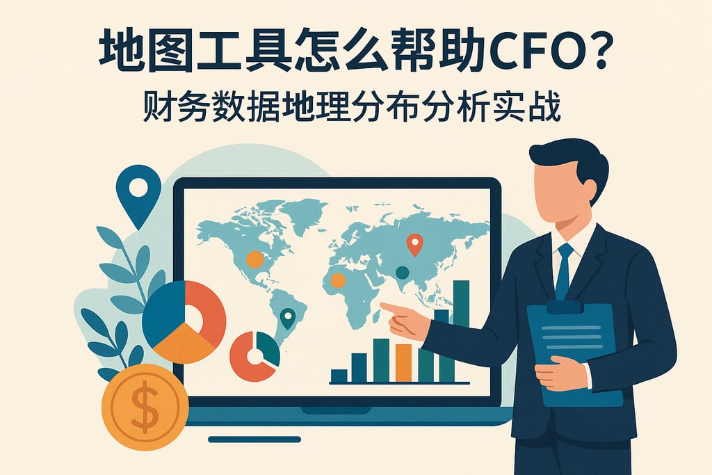 地图工具怎么帮助CFO？财务数据地理分布分析实战