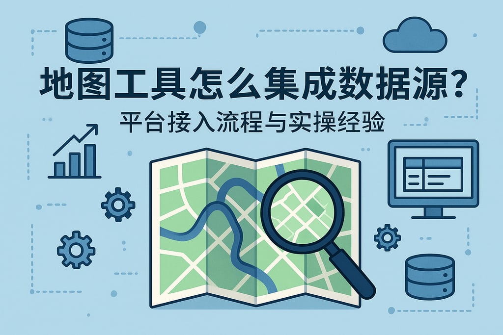 地图工具怎么集成数据源？平台接入流程与实操经验
