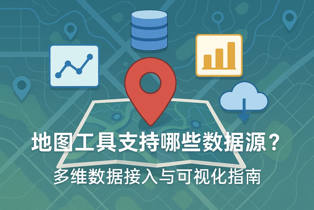 地图工具支持哪些数据源？多维数据接入与可视化指南