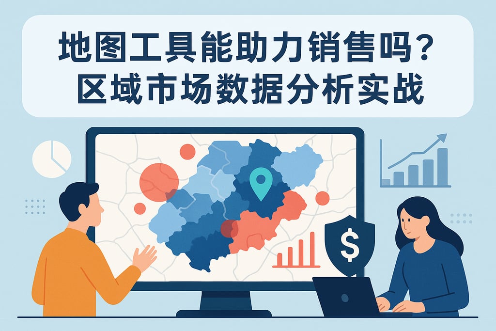 地图工具能助力销售吗？区域市场数据分析实战