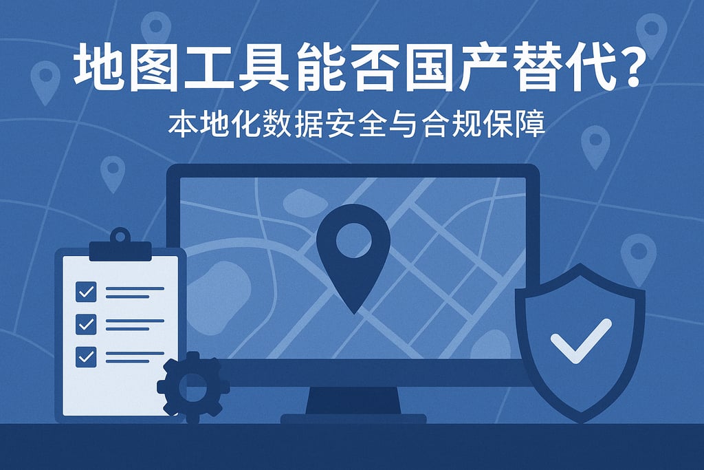 地图工具能否国产替代？本地化数据安全与合规保障
