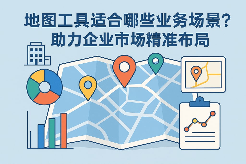 地图工具适合哪些业务场景？助力企业市场精准布局