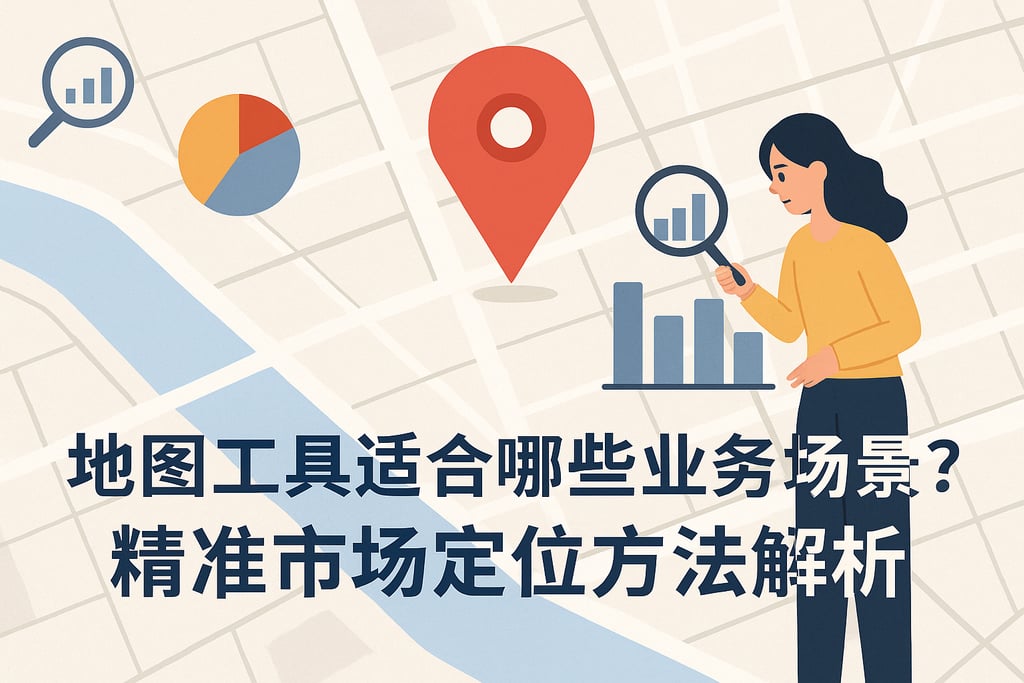 地图工具适合哪些业务场景？精准市场定位方法解析