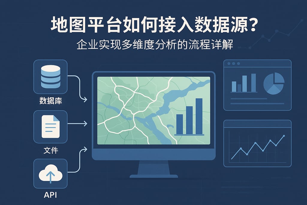 地图平台如何接入数据源？企业实现多维度分析的流程详解