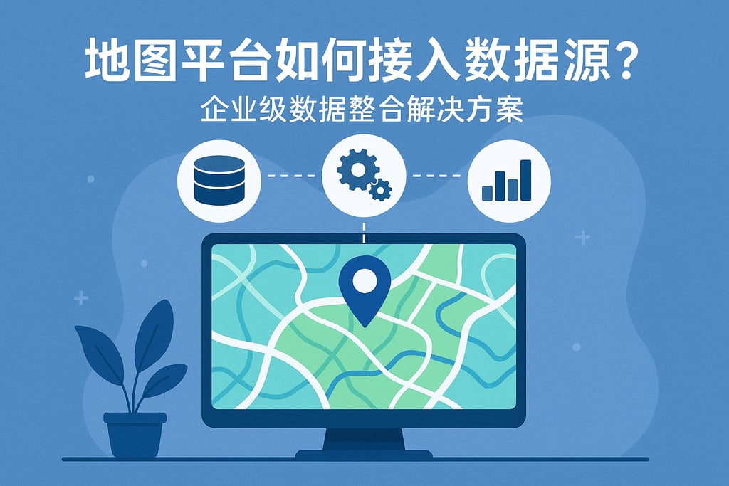 地图平台如何接入数据源？企业级数据整合解决方案