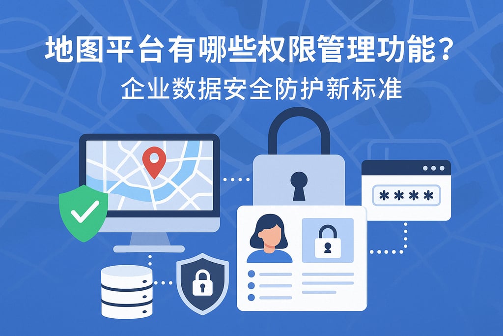 地图平台有哪些权限管理功能？企业数据安全防护新标准