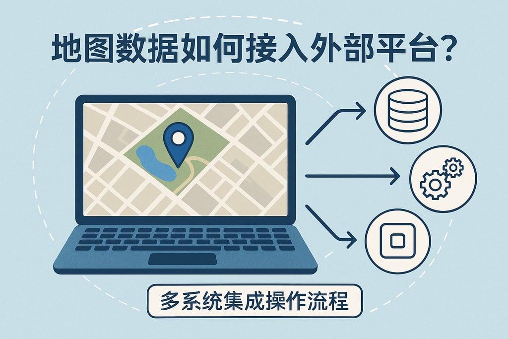 地图数据如何接入外部平台？多系统集成操作流程