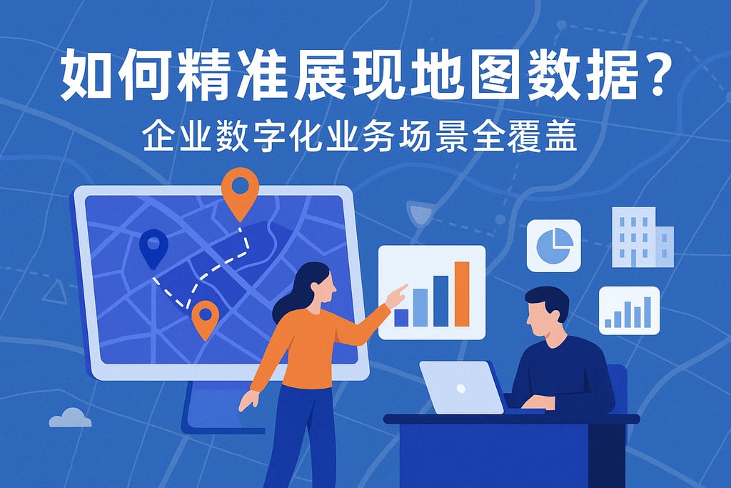 地图数据如何精准展现？企业数字化业务场景全覆盖