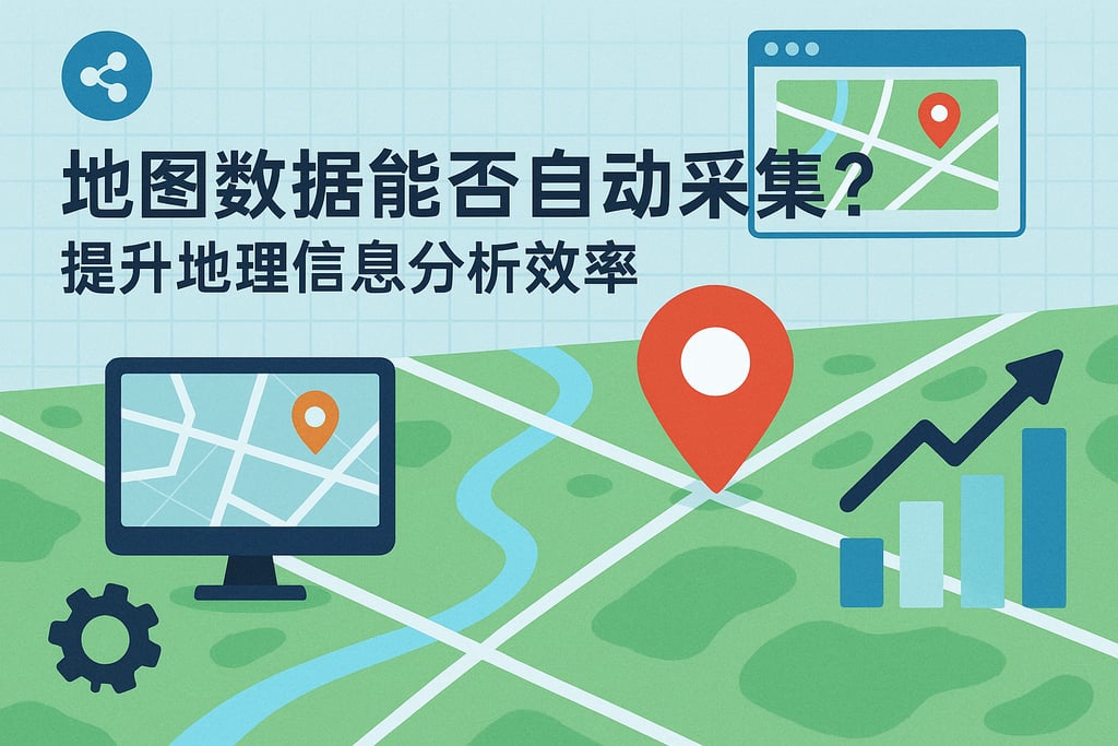 地图数据能否自动采集？提升地理信息分析效率