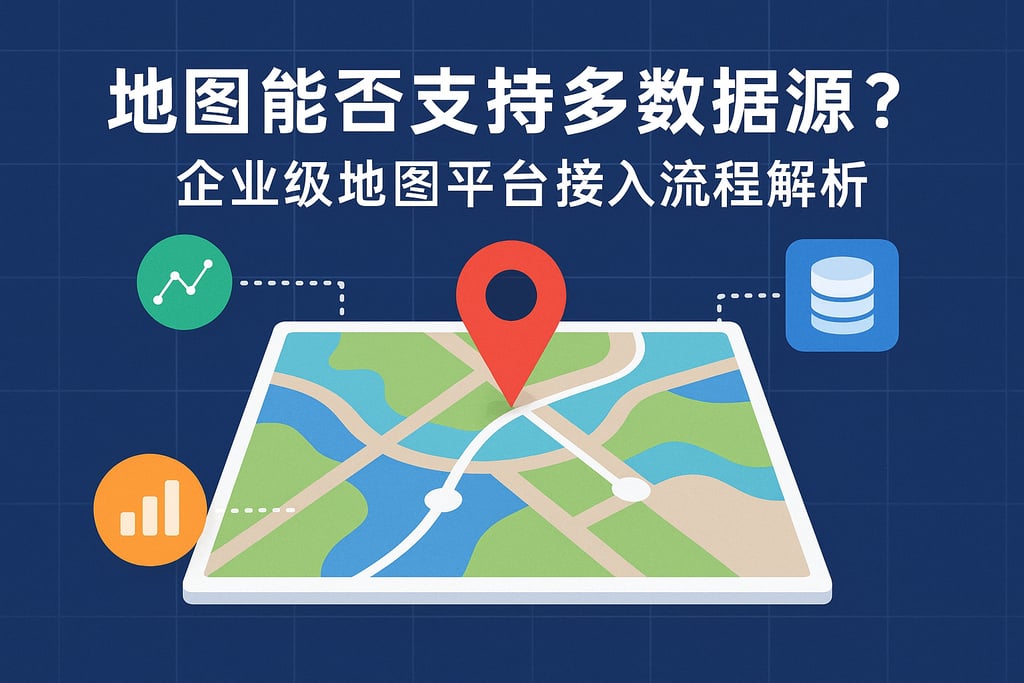 地图能否支持多数据源？企业级地图平台接入流程解析