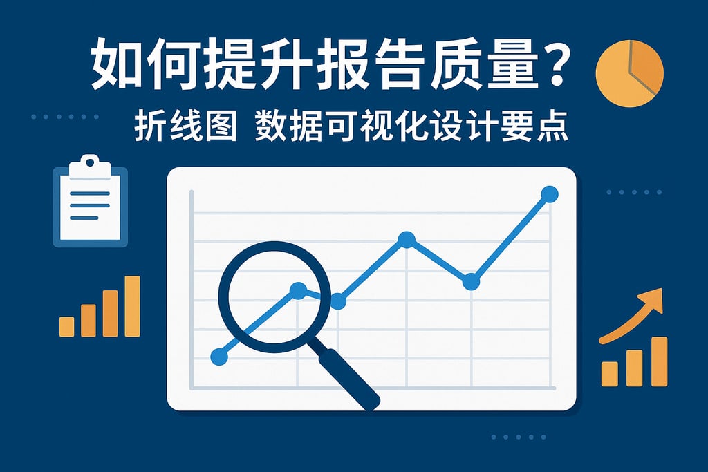 折线图如何提升报告质量？数据可视化设计要点