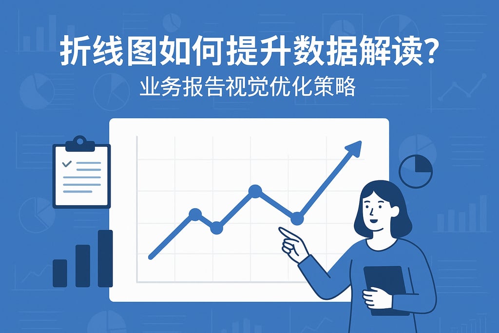 折线图如何提升数据解读？业务报告视觉优化策略