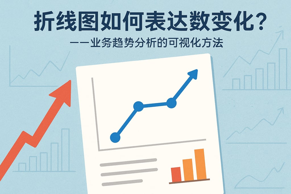折线图如何表达数据变化？业务趋势分析的可视化方法