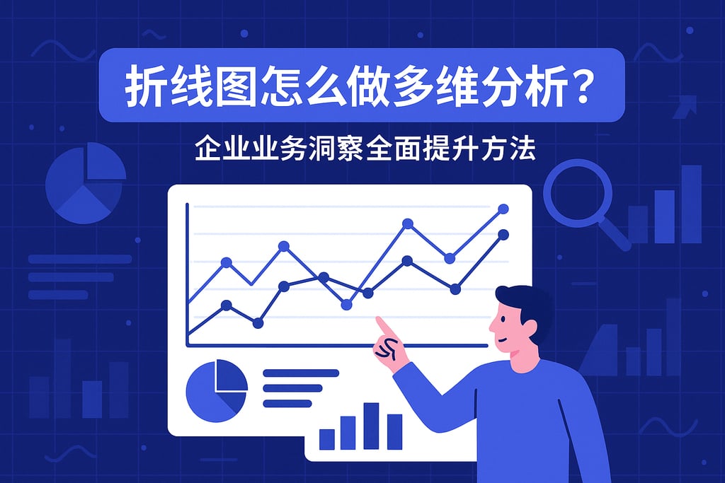 折线图怎么做多维分析？企业业务洞察全面提升方法