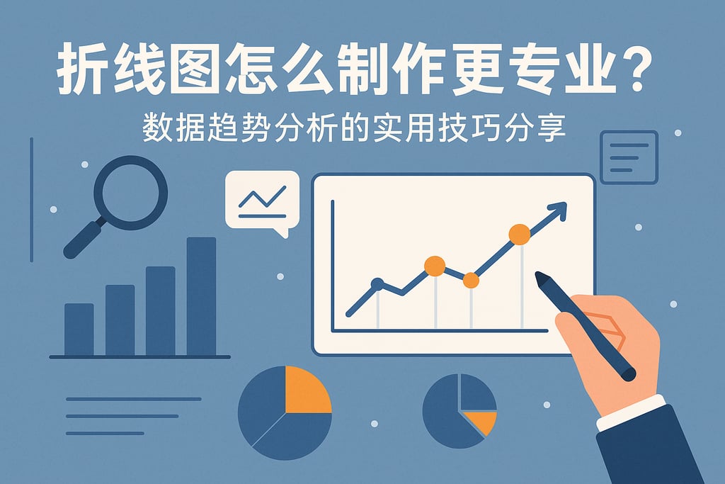折线图怎么制作更专业？数据趋势分析的实用技巧分享