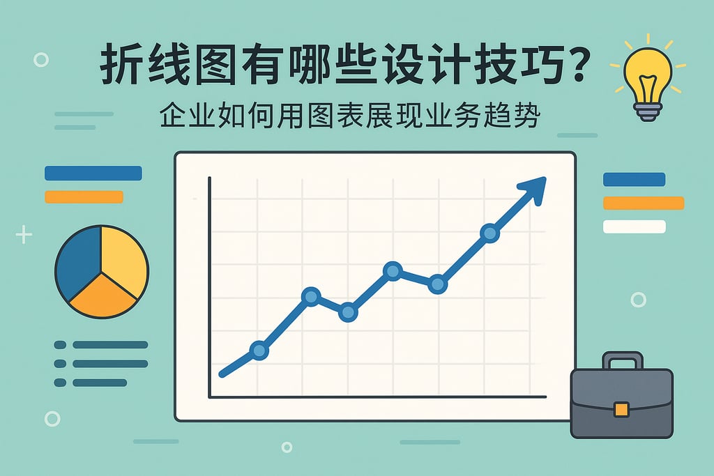 折线图有哪些设计技巧？企业如何用图表展现业务趋势