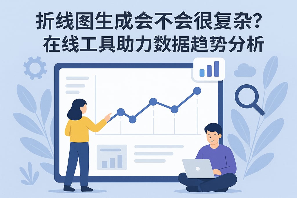 折线图生成会不会很复杂？在线工具助力数据趋势分析