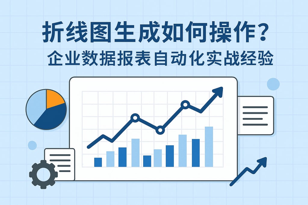 折线图生成如何操作？企业数据报表自动化实战经验