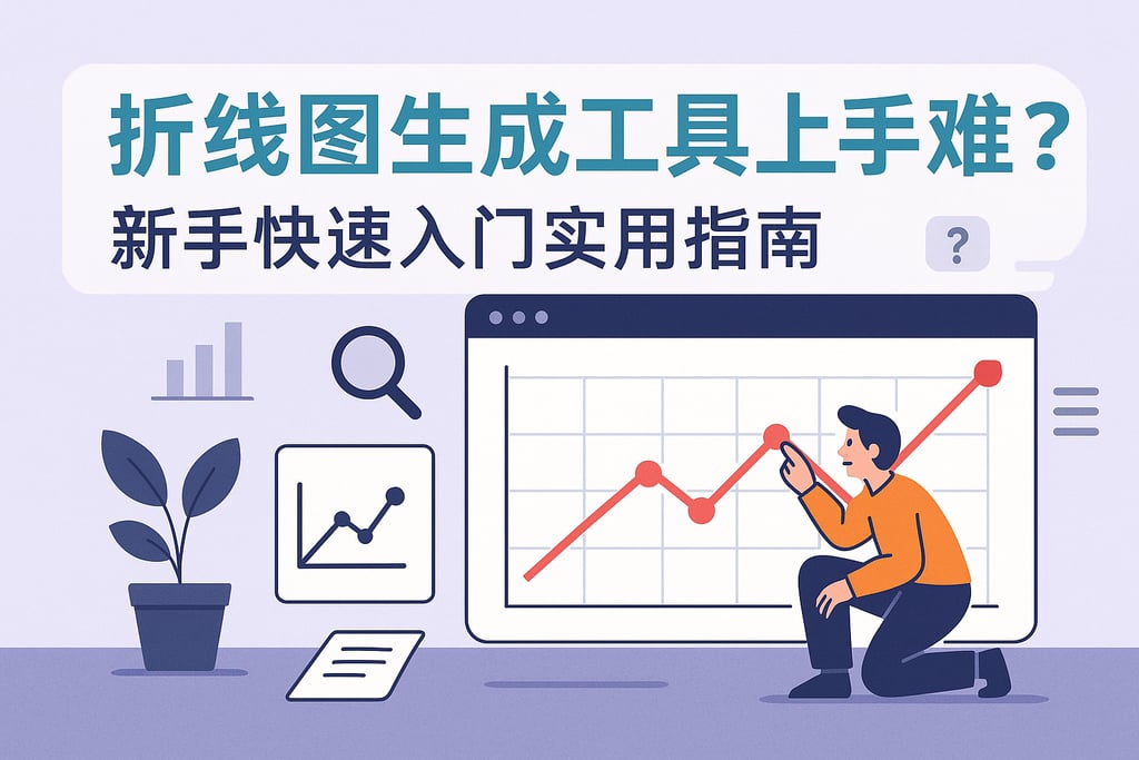 折线图生成工具上手难吗？新手快速入门实用指南