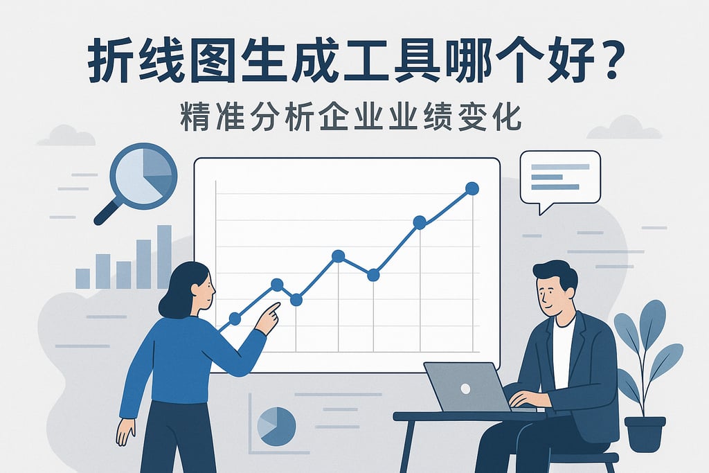 折线图生成工具哪个好？精准分析企业业绩变化